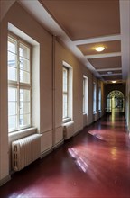 Long corridor in Spandau Town Hall