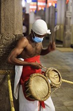 Drummers at the Sri Dalada Maligawa