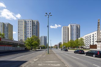 Residential area on Breite Strasse in the city centre