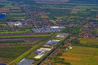 Aerial view Wiesmoor