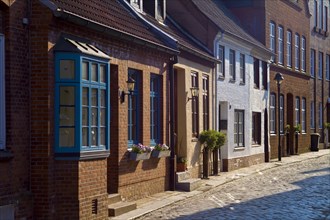 Street in the old town of Husum