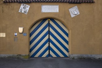 Entrance gate of the Jakob Fugger settlement