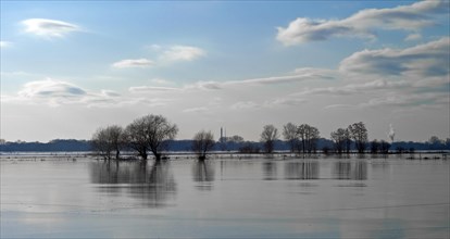 Iced Wuemmewiesen in Bremen Borgfeld