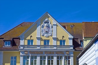 Gable of the Theodor Storm Hotel