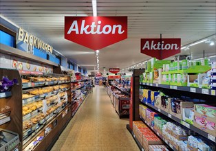 Action in a modern discounter