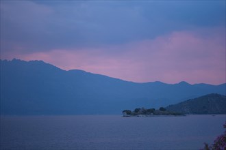 Evening atmosphere at Lake Bafa
