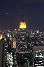 Ansichten des Empire State Building und anderer Wolkenkratzer