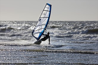 Windsurfing on the North Sea