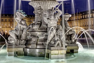 Fountain on the Schlossplatz
