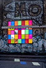 Colourful mosaic windows