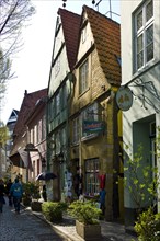 Shops and pubs in the Schnoor