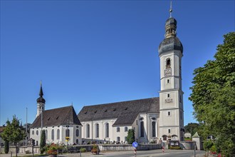 Church of St. Andrew and Cemetery Church of St. Blood in Fischbachau