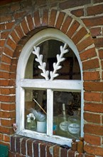 Old window of a farmhouse