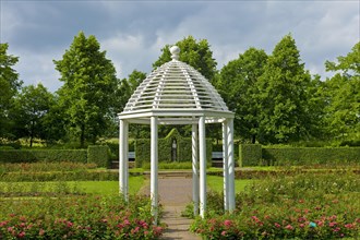 Pavilion in the spa gardens