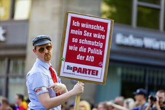 Ironic poster of the party DIE PARTEI