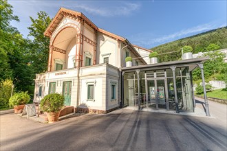 Historic cinema in the spa gardens