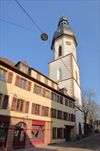 Ringing tower and former steeple of St. George's Church