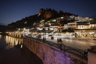 City view of the Albanian town of Berat