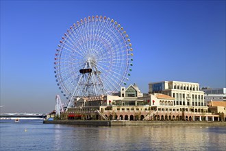 Ferris Wheel Cosmo Clock 21 in Minato Mirai 21 Yokohama city Kanagawa Japan Asia