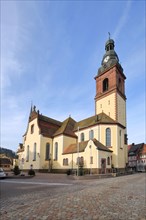 Gothic St Arbogast Church in Haslach