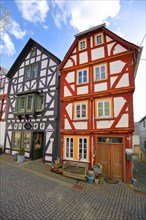 Two half-timbered houses in Friedrichstrasse