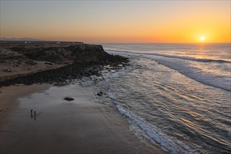 Sunset at Playa del Castillo