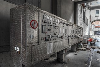 Switchgear in a former paper factory