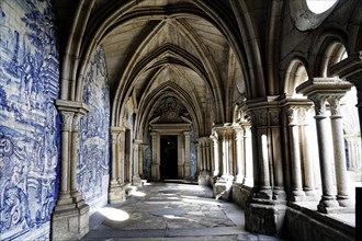 Cloister of Da Se Cathedral with Azulejo Tiles