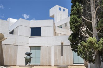 Statue at the Fundacio Joan Miro Museum