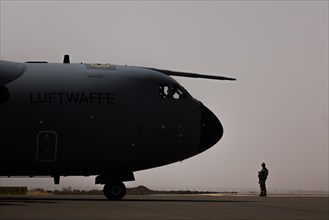 Air Force A400M photographed in Gao