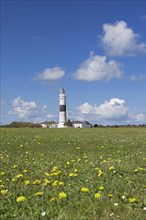 Kampen Lighthouse on the North Frisian island of Sylt