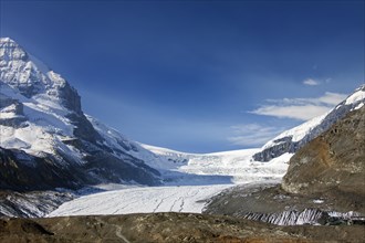 Retreating Athabasca Glacier