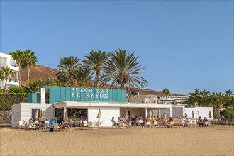 Beach bar on the promenade of Morro Jable