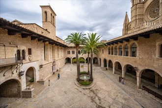 View of the inner courtyard