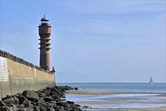 The lighthouse Feu de Saint-Pol at Dunkirk