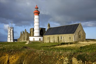 Lighthouse and abbey of Pointe Saint-Mathieu