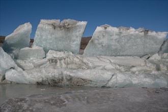 Ice on the Russell Glacier near Kangerlussuaq