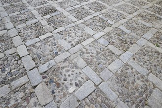 Mosaic as street paving