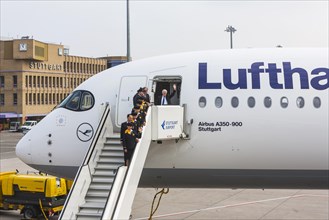 Lufthansa Airbus A350 aircraft