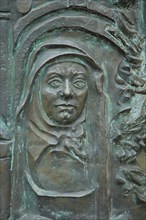 Relief on the Edith Stein Stele