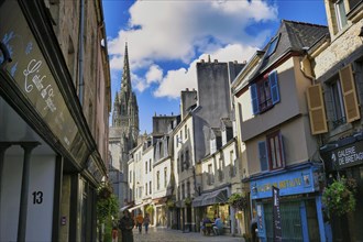 In the old town of Quimper