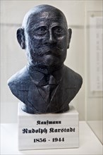 Bust of Rudolph Karstadt
