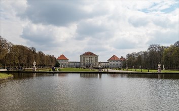 Garden side of Nymphenburg Palace
