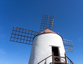 Windmill in the Jardin de Cactus