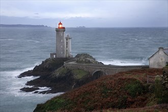 Lighthouse Le Petit Minou at Plouzane