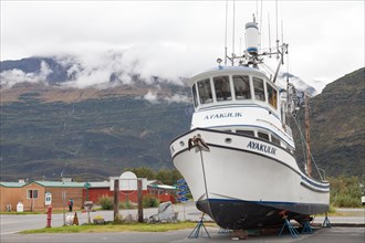 Boats in the harbour of Valdez