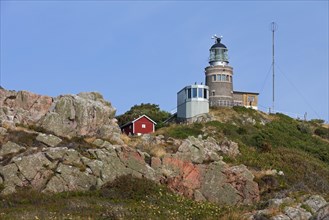 The Kullen Lighthouse by the mouth of Oeresund at Kullaberg