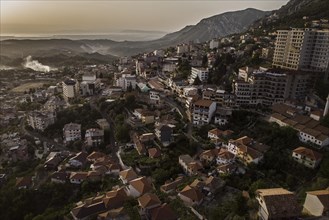 View of the town in Kruja