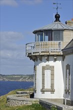 The lighthouse phare du Millier at the Pointe du Millier
