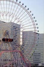 Ferris Wheel Cosmo Clock 21 of Cosmo World in Minato Mirai 21 Yokohama city Kanagawa Japan